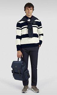 Поло в полоску