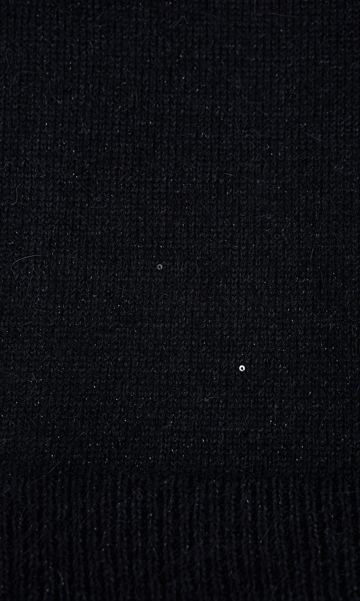 TWINSET: Шерстяной шарф с пайетками