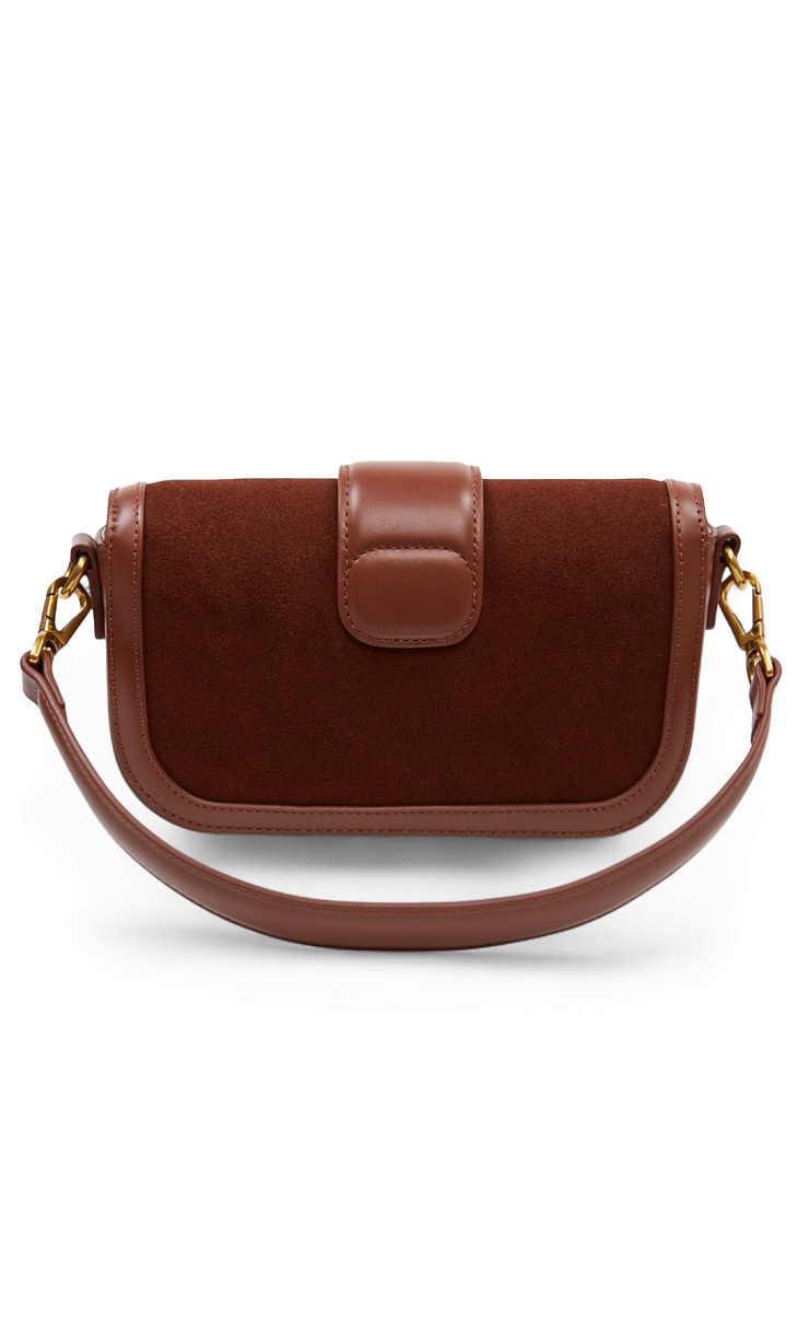 TWINSET: Сумка из кожи и замши