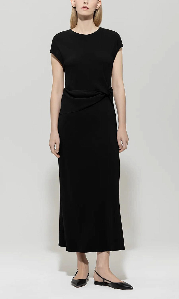 LUISA CERANO: Платье с драпировкой