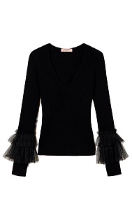 Пуловер из вискозы