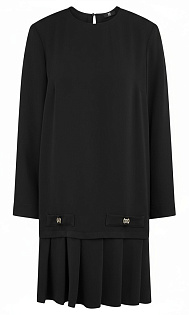 Платье с плиссированной юбкой