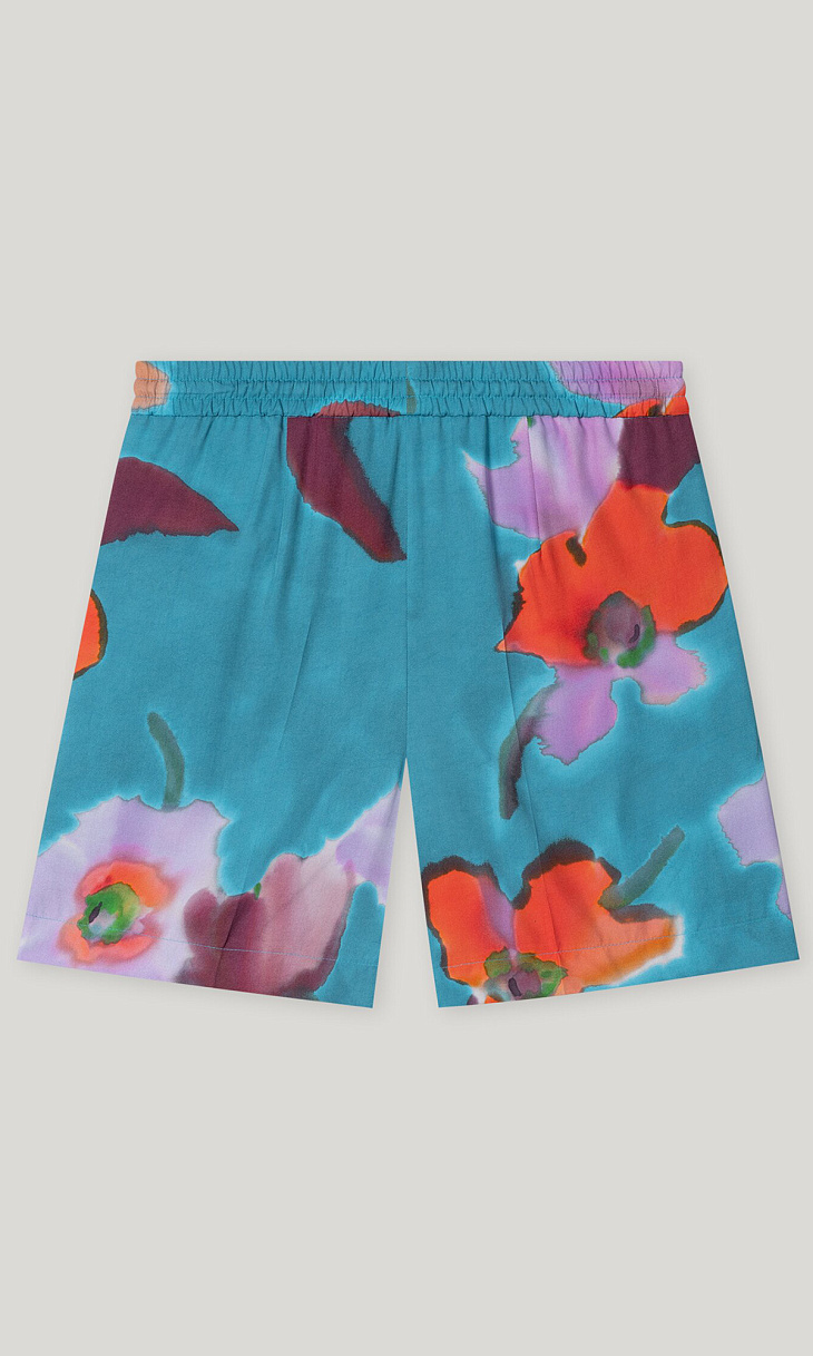 LUISA CERANO: Шорты с принтом