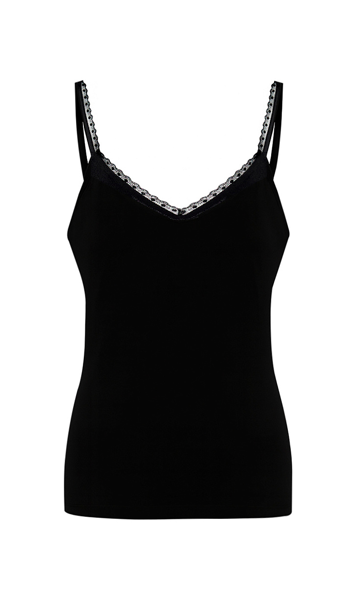 TWINSET: Топ с шелком