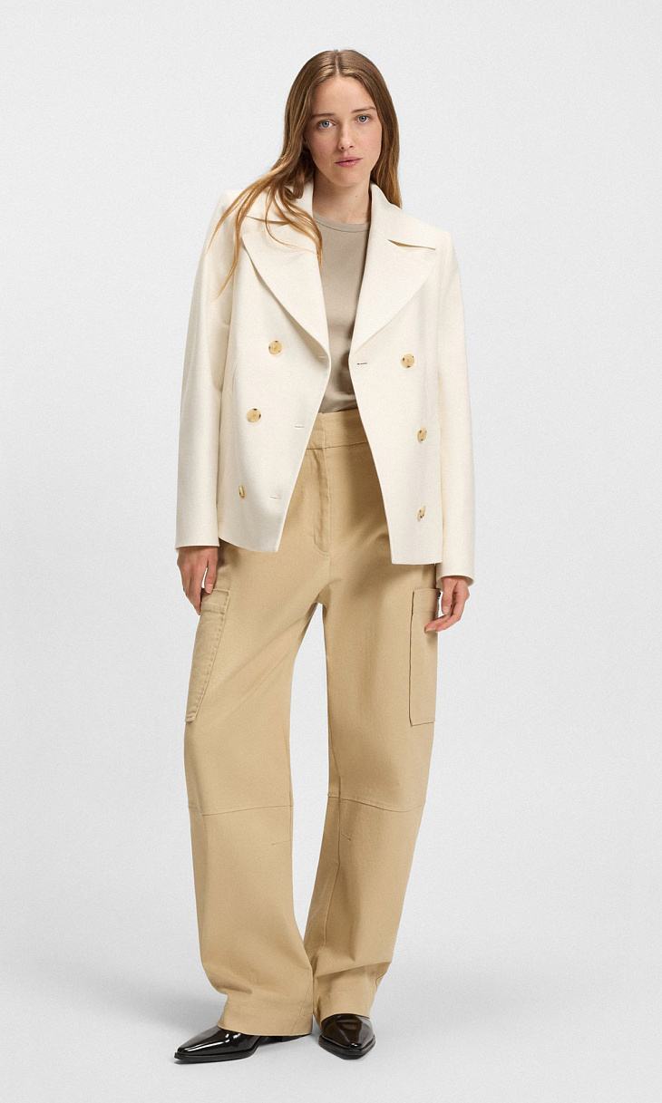 HUGO BOSS: Футболка из хлопка