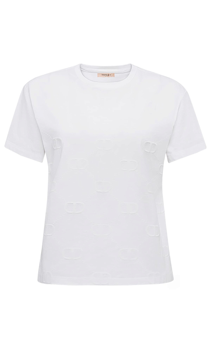 TWINSET: Футболка с рисунком