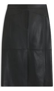 Юбка из кожи