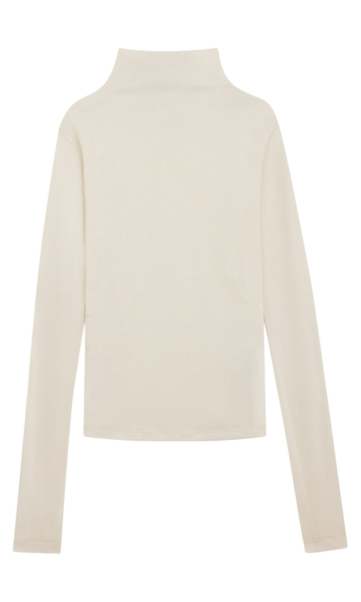 HUGO BOSS: Водолазка из лиоцелла и шерсти