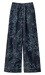 TWINSET: Брюки-палаццо с принтом