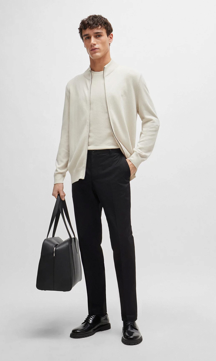 HUGO BOSS: Кардиган на молнии