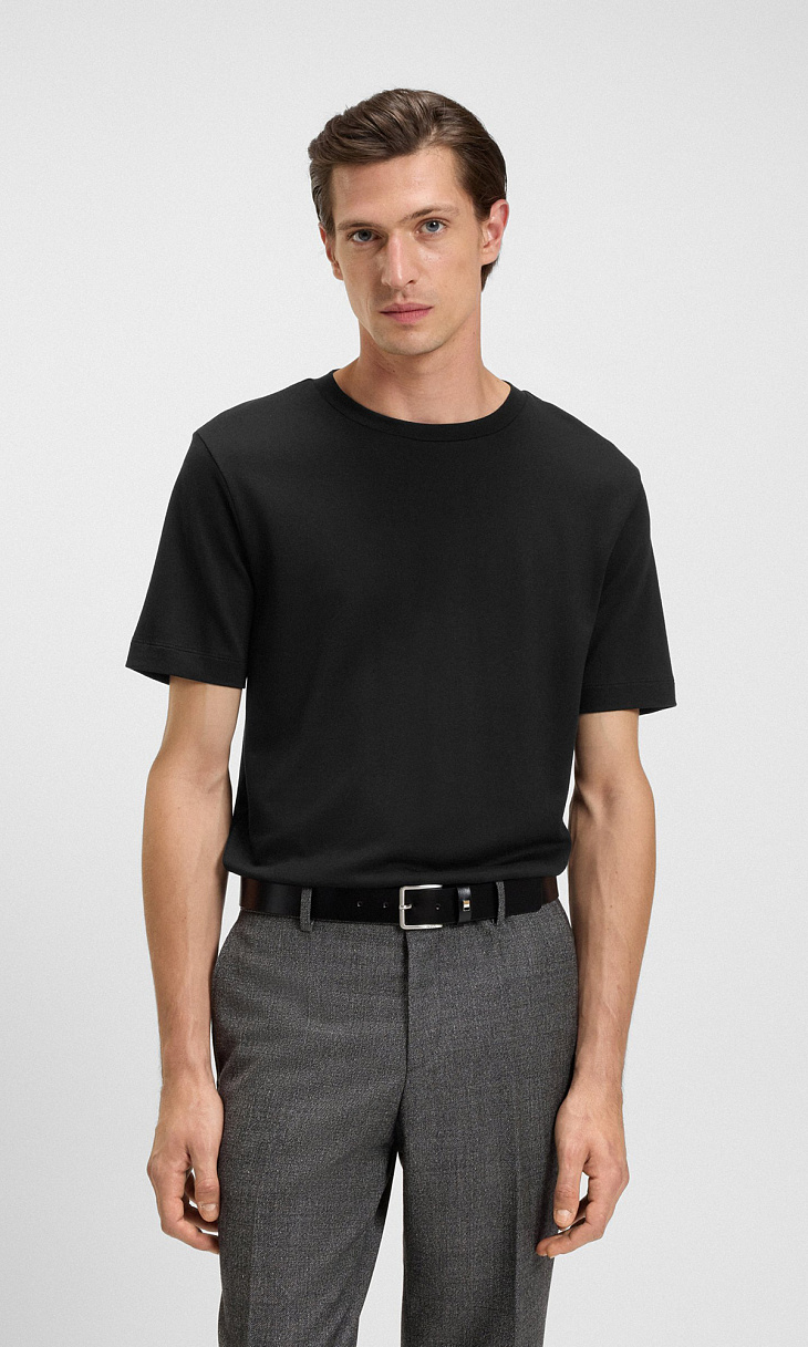 HUGO BOSS: Футболка из лиоцелла