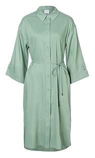 Платье из льна