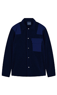 Рубашка с накладным карманом