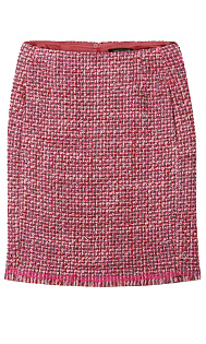 Юбка из твида