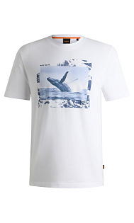 Футболка с принтом