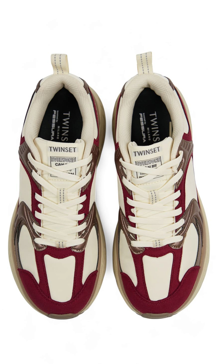 TWINSET: Комбинированные кроссовки