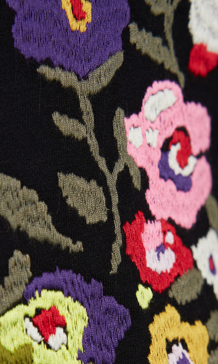 TWINSET: Толстовка с вышивкой