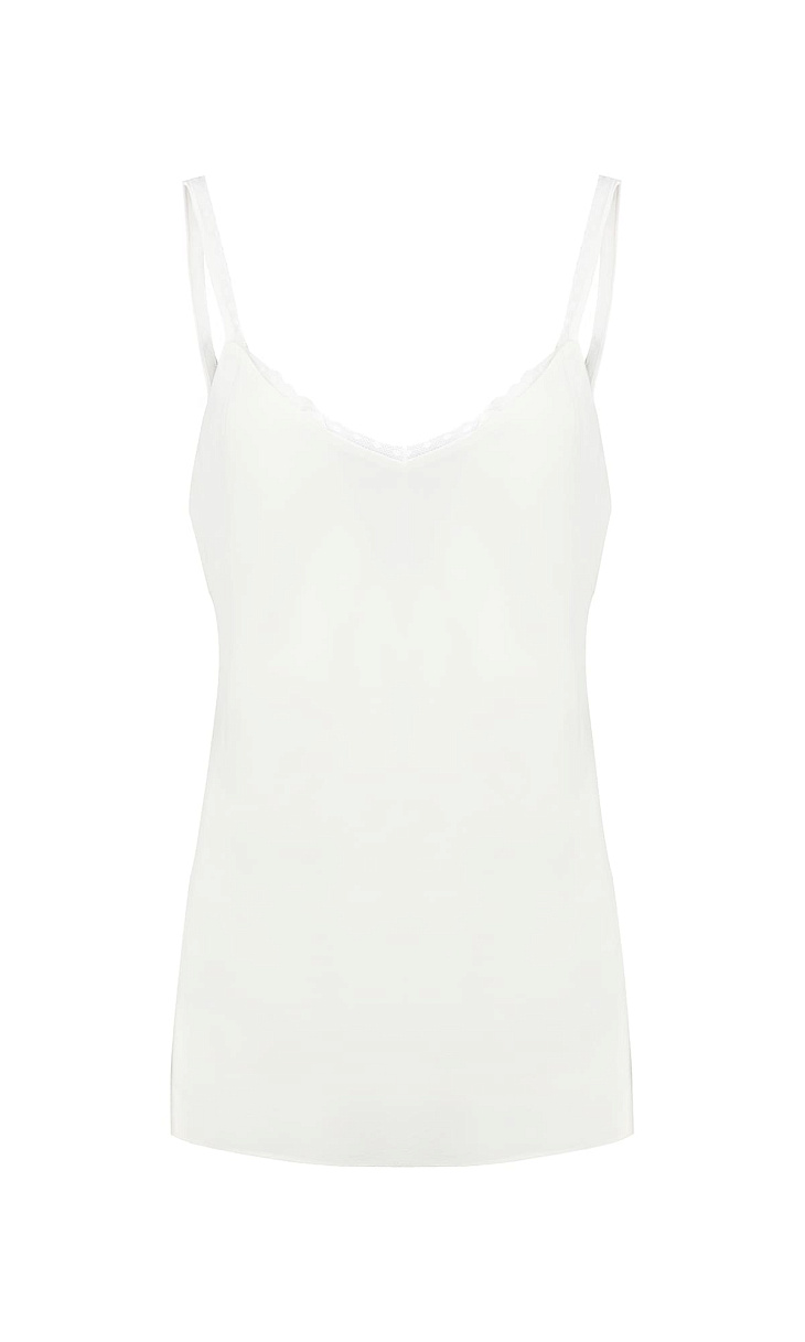 TWINSET: Топ с шелком