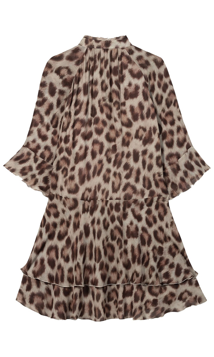 LUISA CERANO: Платье с принтом