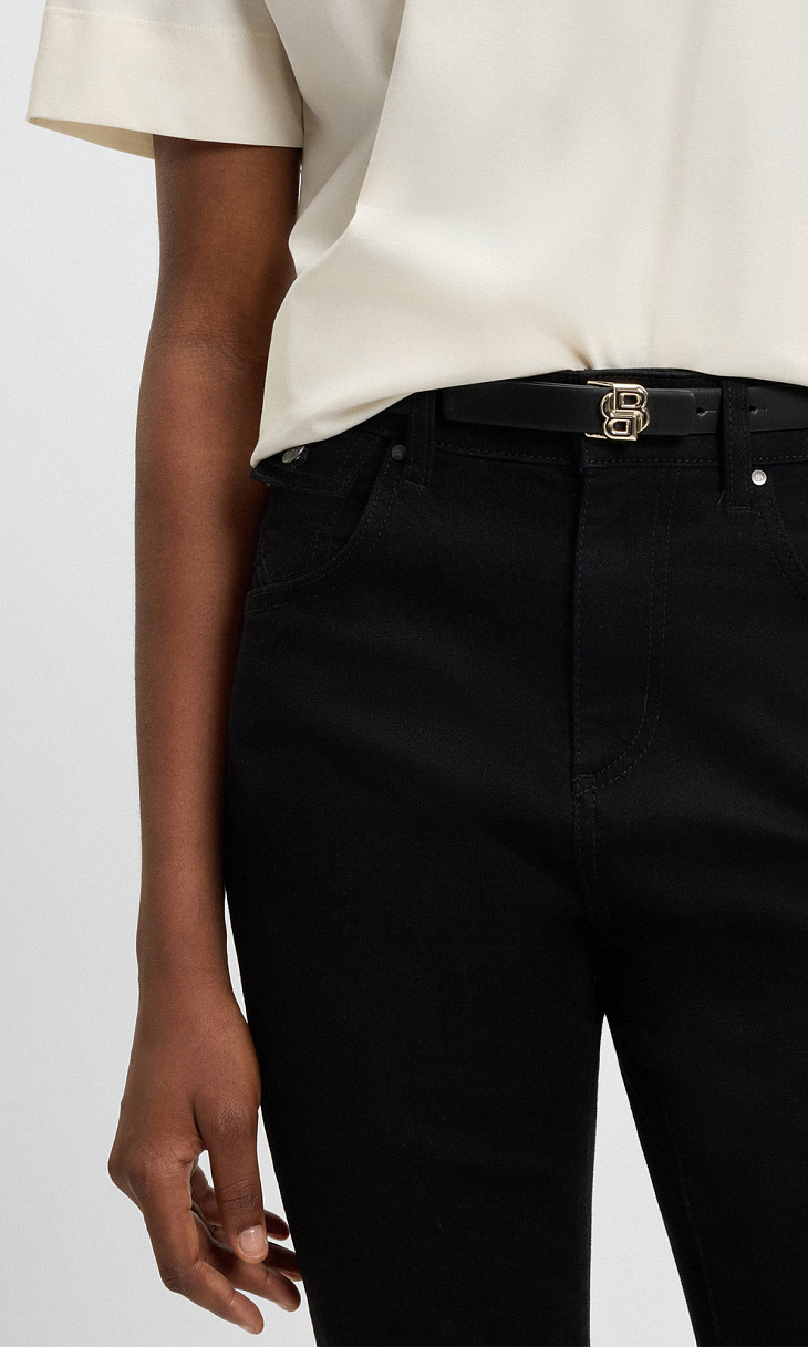 HUGO BOSS: Ремень из кожи