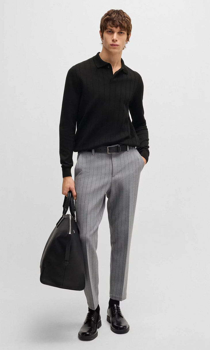 HUGO BOSS: Поло из шерсти