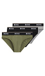 HUGO BOSS: Комплект трусов из хлопка