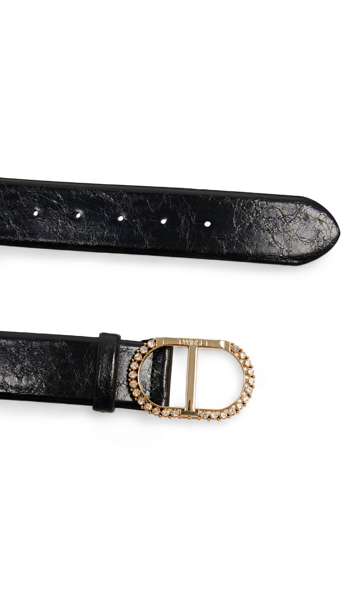 TWINSET: Ремень со стразами