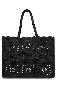 Плетеная сумка-шопер