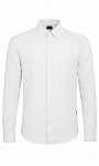 HUGO BOSS: Рубашка из льна