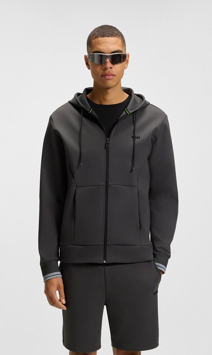 HUGO BOSS: Толстовка на молнии