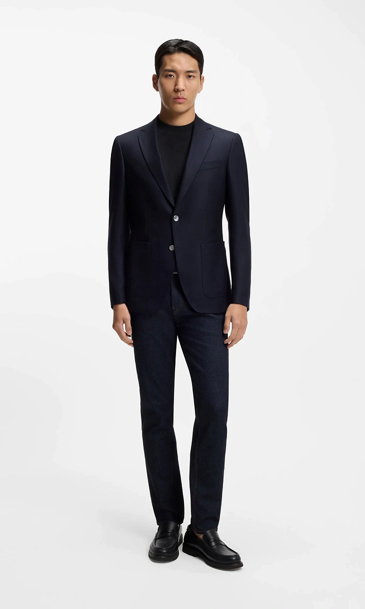 HUGO BOSS: Футболка с монограммой
