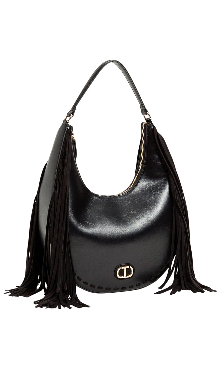 TWINSET: Сумка с бахромой