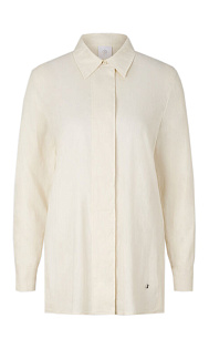 Блуза из льна и вискозы