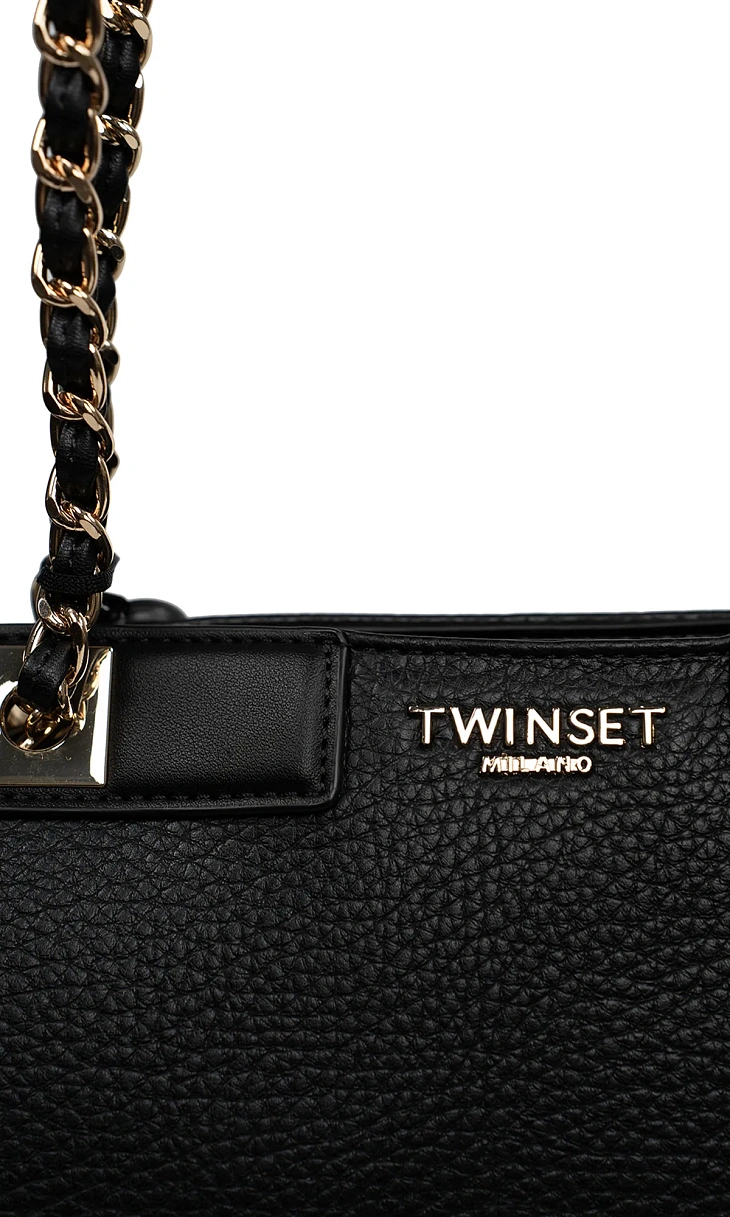 TWINSET: Сумка-шоппер с логотипом