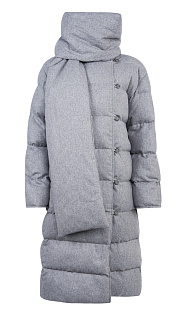 Стеганое пальто