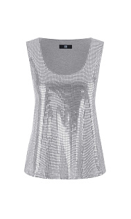 Топ с пайетками