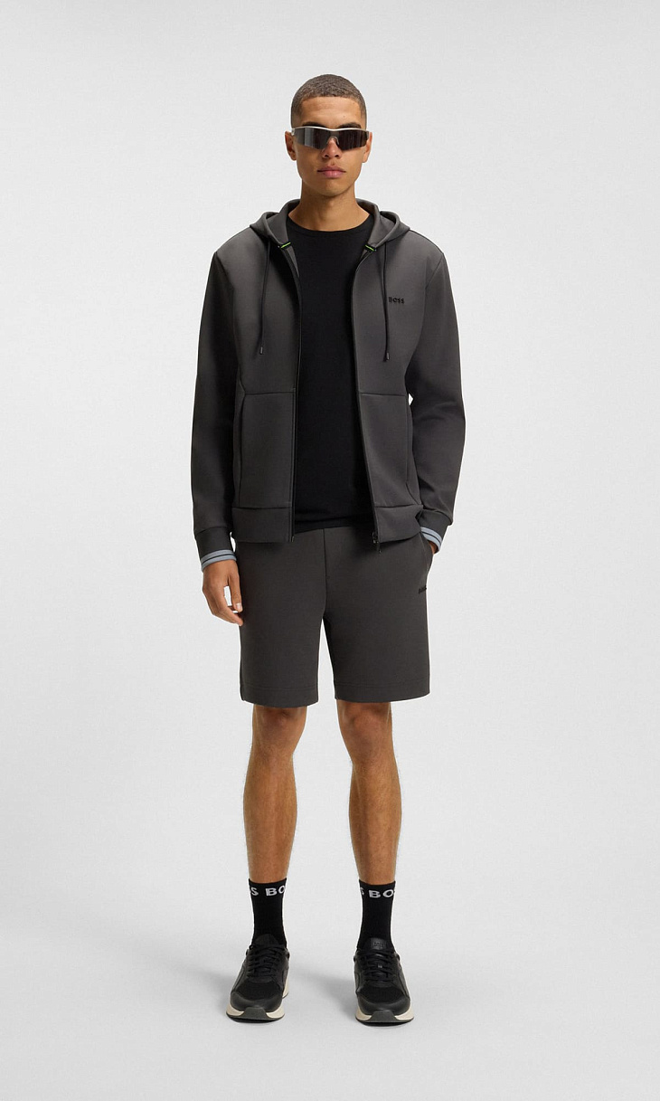 HUGO BOSS: Толстовка на молнии