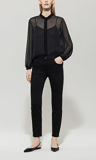 Укороченные джинсы