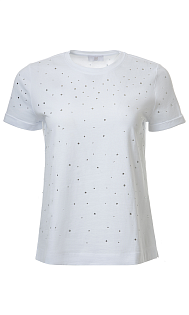 Футболка со стразами