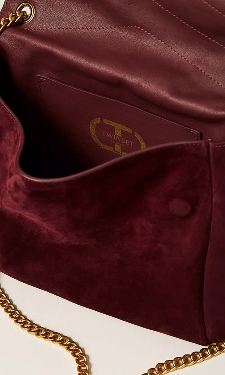 TWINSET: Сумка из замши