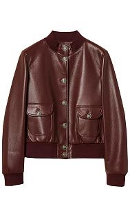 Куртка из искусственной кожи