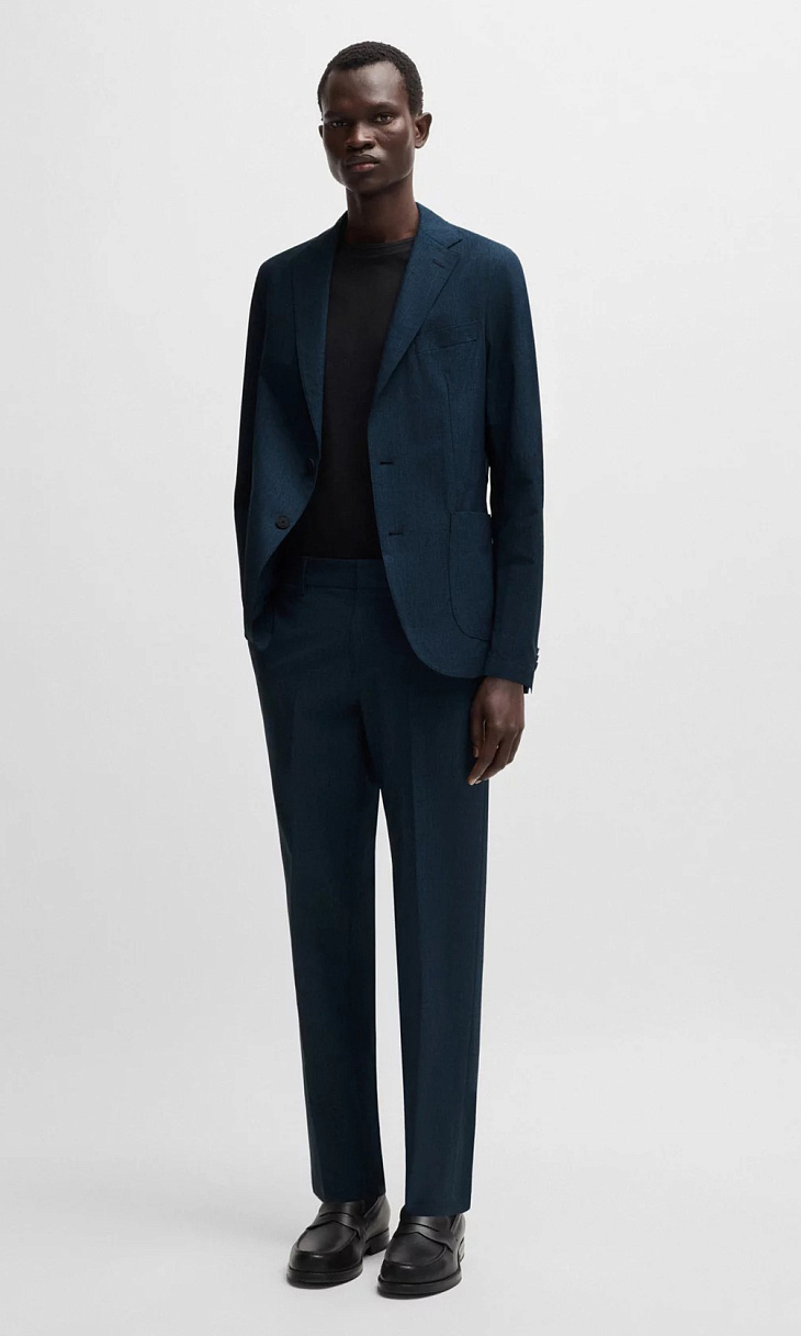 HUGO BOSS: Брюки со стрелками