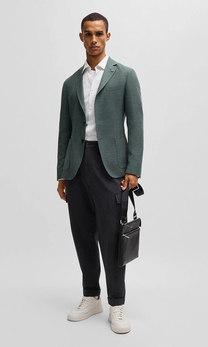 HUGO BOSS: Сумка из кожи