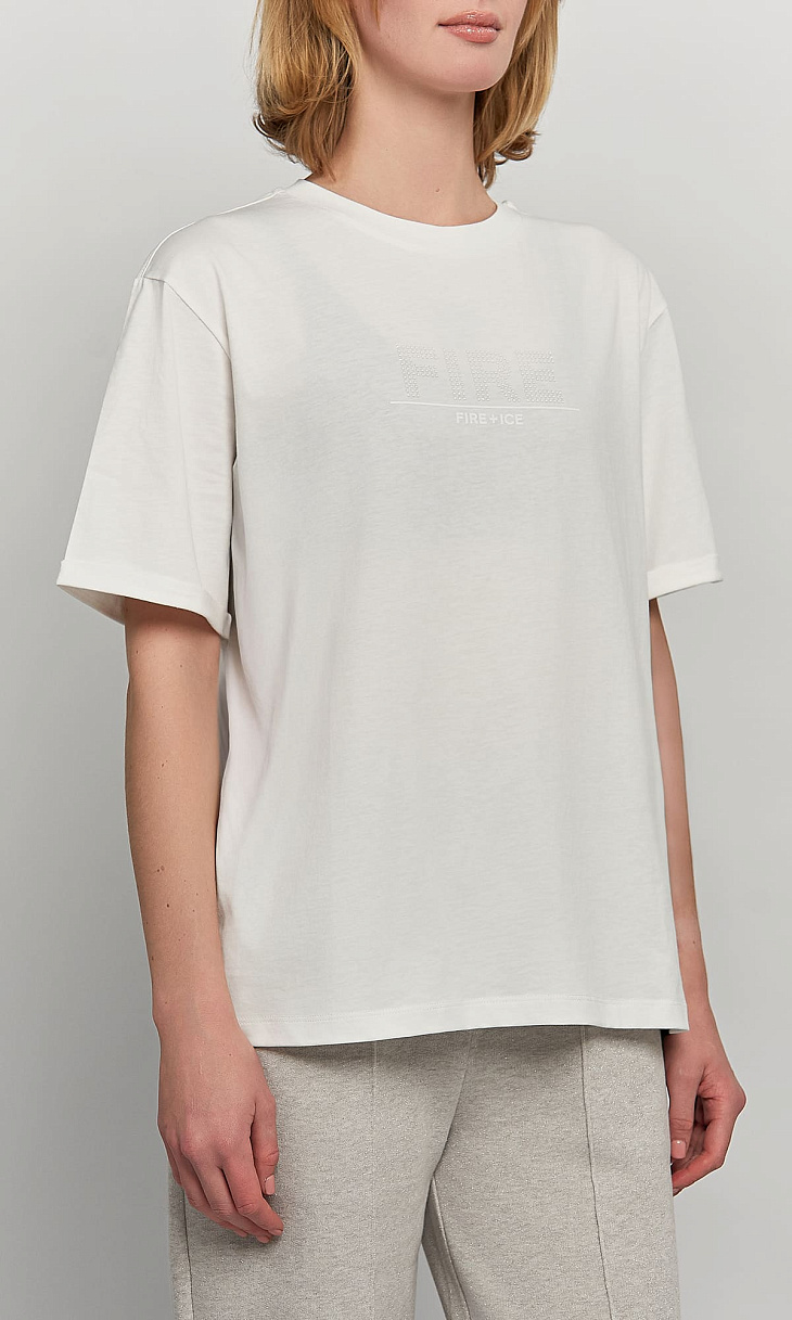 Bogner: Футболка со стразами Swarovski