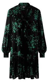 Платье с принтом