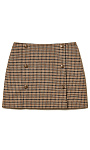 TWINSET: Юбка мини из шерсти