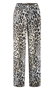 Брюки с принтом