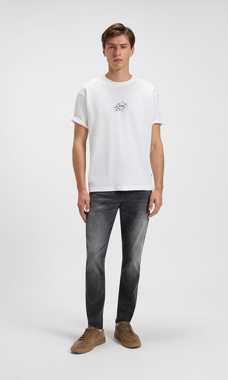 HUGO BOSS: Футболка с логотипом