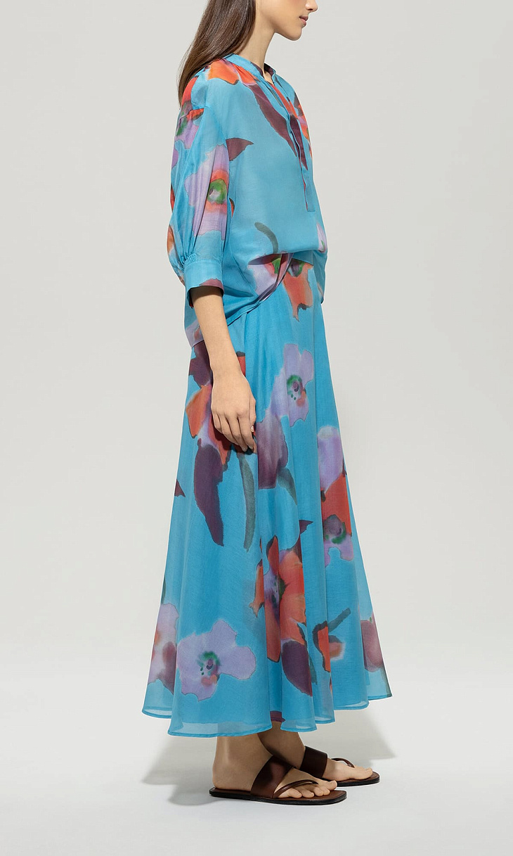 LUISA CERANO: Юбка с принтом