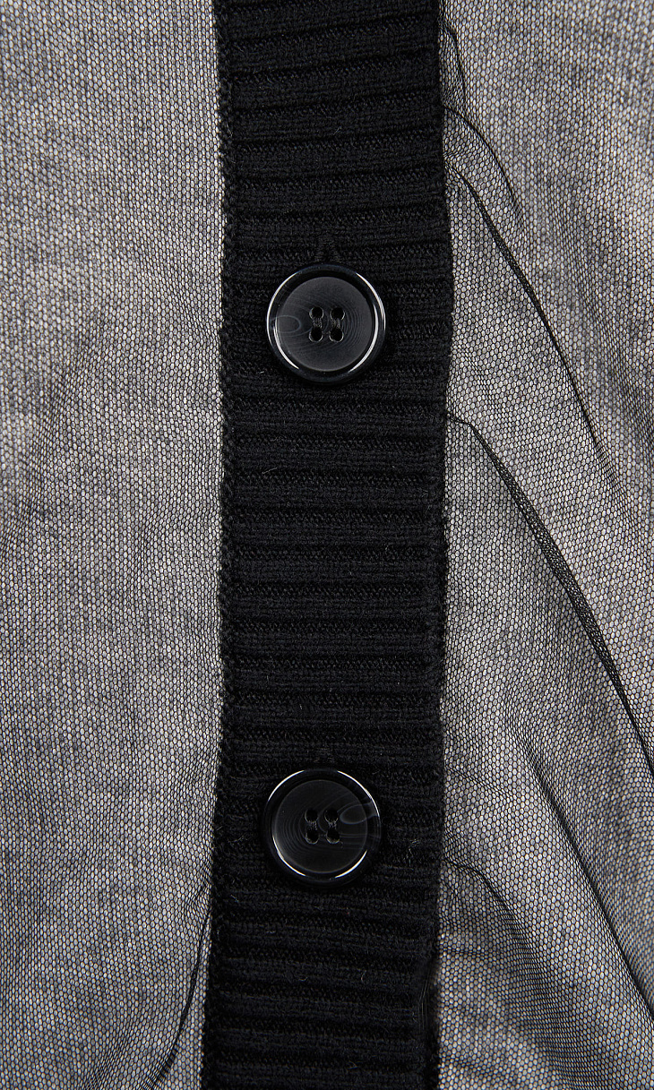 TWINSET: Кардиган с тюлем